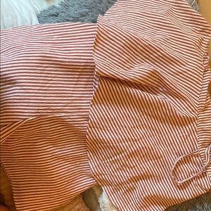 Gilli Red and White Striped Jumpsuit